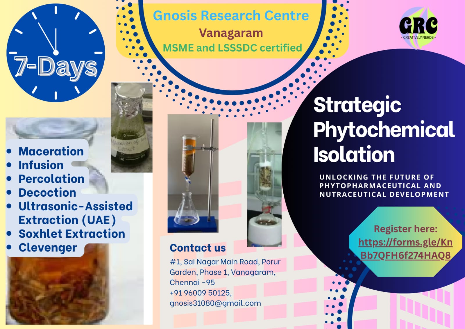 Strategic Phytochemical Isolation brochure