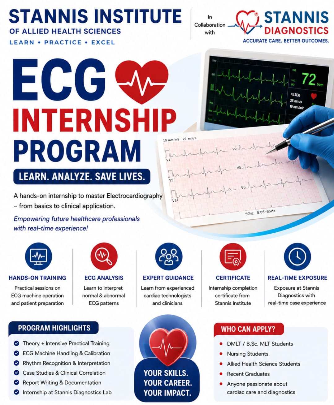 ECG internship program brochure