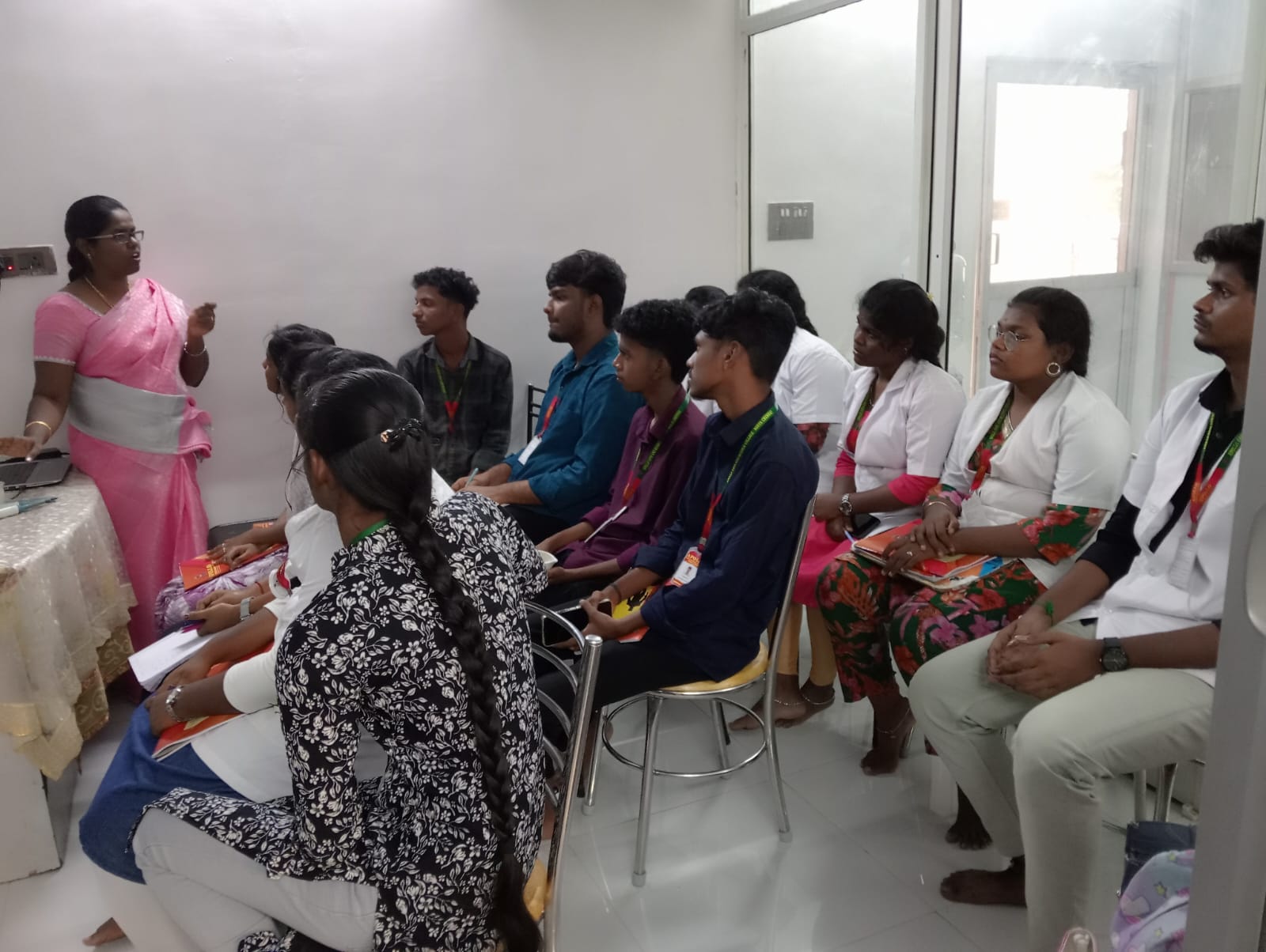Instructor leading a classroom lecture at SIAHS